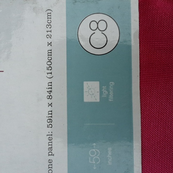 NWT Satin Window Panel - Picture 4 of 4